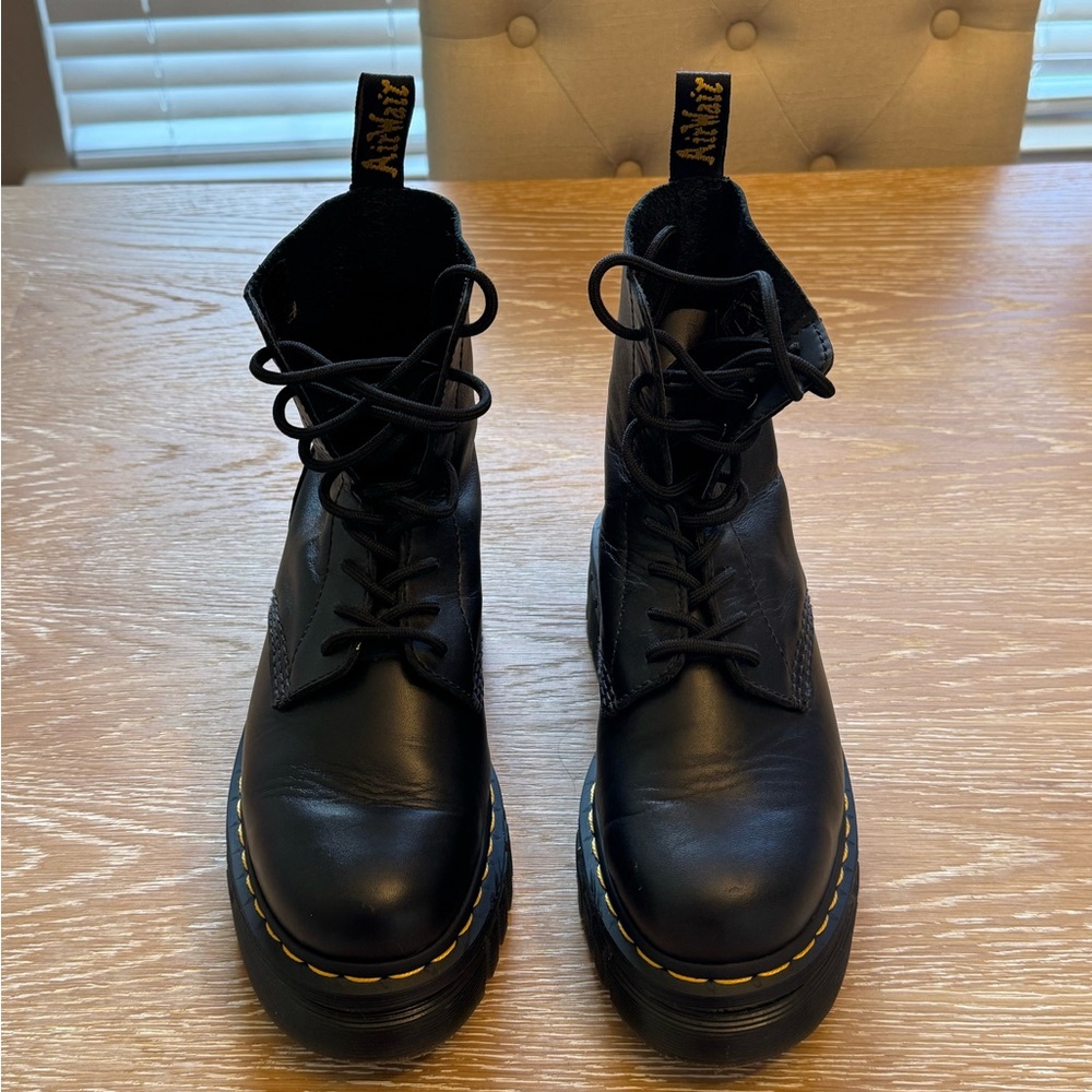 Dr. Martens Black Combat Boots